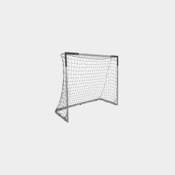 SPORTNOW Porta da Calcio 240x85x160 cm Grigia in PE e Metallo