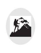 Attrezzatura trekking e montagna per escursioni